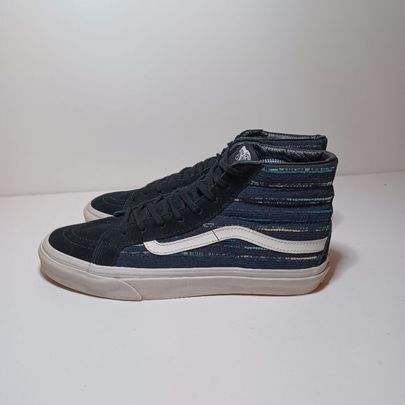Vans off The Wall Sk8-Hi Skateboard Shoes Black US Men 8 Women 9.5 218 Box 25 - Picture 1 of 9